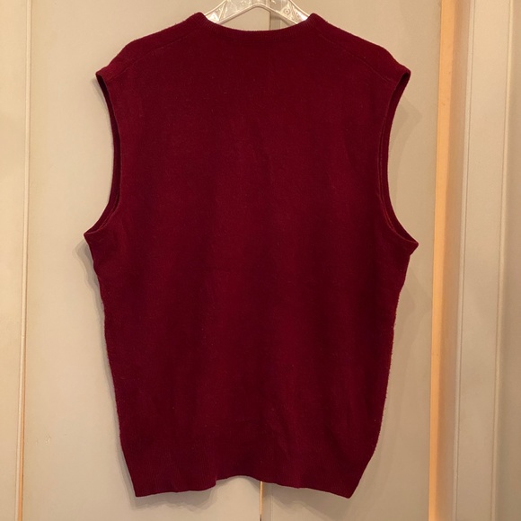 VTG I Robert Bruce I Maroon I 1980s I Nutty Professor Sweater Vest - Picture 2 of 16